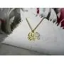 La Menagerie Elephant Gold Origami Jewelry & Gold Geometric Necklace – 18 Karat Plated Gold Necklace & Elephant Necklaces for Women – Elephant Necklace for Girls & Origami Necklace