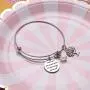 TzrNhm Blossom I Didnt give You The Gift of Life,Life gave me The Gift of You Bracelet for Niece Daughter in Law Stepson Keychain