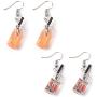 ONLYJUMP Fun Fruit Milk Tea Earrings Set for Women Girls Cute Creative Simulation Candy Kiwi Watermelon Lemon Pearl Bottles Dangle Drop Earring