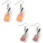 ONLYJUMP Fun Fruit Milk Tea Earrings Set for Women Girls Cute Creative Simulation Candy Kiwi Watermelon Lemon Pearl Bottles Dangle Drop Earring