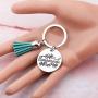 HOLLP Sassenach Inspired Jewelry Outlander Keychain Sassenach Keychain Outlander Movie Lover Gifts