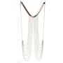 JOJO & LIN 2021 New Gold Body Chain Harness Adjustable with Fine Chain Multirow Necklace Gold Chain Necklace Chain Jewelry Chains for Women