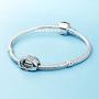 Sambaah Love Heart in Your Hand Charm Sterling Silver Finger Love Valentine Charm Bead for Bracelets/Gift for Family-Friends