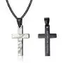 MPRAINBOW Cross Necklace for Men - Stainless Steel Cross Pendant Necklaces for Men and Women Personalized Simple Cross Pendant Gold Silver Black Cross Necklace Jewelry Gifts, 24 Inches Chain MPRAINBOW Cross Necklace for Men - Stainless Steel Cross Pendant Necklaces for Men and Women Personalized Simple Cross Pendant Gold Silver Black Cross Necklace Jewelry Gifts, 24 Inches Chain