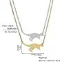 RZCXBS Dinosaur Pendant Necklace Lightweight Surgical Stainless Steel Animal Necklace RZCXBS Dinosaur Pendant Necklace Lightweight Surgical Stainless Steel Animal Necklace