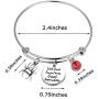 KUIYAI with Great Power Comes Great Responsibility Bracelet with Spider Charm Spiderman Quote Bangle Marvel Movie Gift Inspiration Jewelry