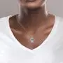 Diamond Owl Necklace for Women 925 Sterling Silver 1/10ct (I-J, I3), 18 inches, by Keepsake Diamond Owl Necklace for Women 925 Sterling Silver 1/10ct (I-J, I3), 18 inches, by Keepsake