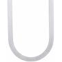 3mm-14mm Solid .925 Sterling Silver Flat Herringbone Chain Necklace or Bracelet