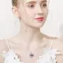 Samity Heart Necklace for Women I Love You to The Moon and Back Necklace Jewelry for Girls Wife Daughter Samity Heart Necklace for Women I Love You to The Moon and Back Necklace Jewelry for Girls Wife Daughter