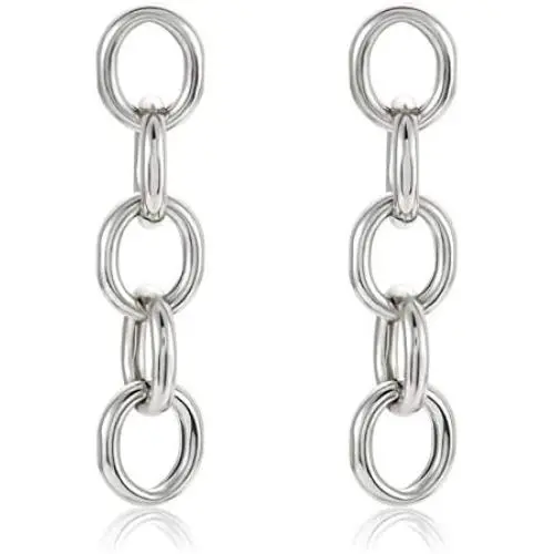 Link Chain Drop Earrings Long Chunky Oval Chain Link Tassel Dangle Earrings Statement Minimalist Jewelry for Women Girls Link Chain Drop Earrings Long Chunky Oval Chain Link Tassel Dangle Earrings Statement Minimalist Jewelry for Women Girls
