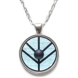 Ni36uo0qitian0ozaap Viking Necklace Viking Jewelry Vikings Necklace Shield Pendant Viking Jewellery Maiden Women Gift Lagertha Inspired,TAP368