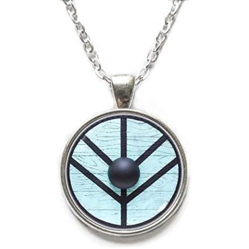 Ni36uo0qitian0ozaap Viking Necklace Viking Jewelry Vikings Necklace Shield Pendant Viking Jewellery Maiden Women Gift Lagertha Inspired,TAP368