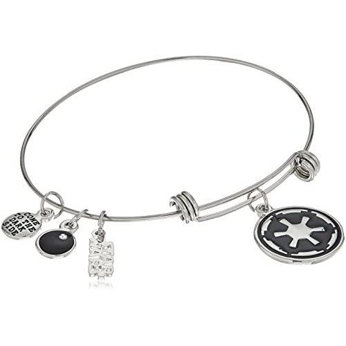 Star Wars Jewelry Galactic Empire Symbol Expandable Charm Bracelet, 7.5''