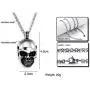 JczR.Y Vintage Skull Pendant Necklace Stainless Steel Gothic Skeleton Necklace for Men Women Punk Jewelry Gift JczR.Y Vintage Skull Pendant Necklace Stainless Steel Gothic Skeleton Necklace for Men Women Punk Jewelry Gift