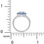 Disney Minnie Mouse Girls Jewelry, Silver Plated Crystal Head Ring, Size 4