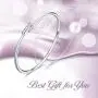 LUHE Dainty Open Cuff Bracelets Sterling Silver Plain Polished Finish Open Cuff Bangle Jewelry Gift for Women Tenns Girls fit Wrist from 5.5-7.6 in Circumference LUHE Dainty Open Cuff Bracelets Sterling Silver Plain Polished Finish Open Cuff Bangle Jewelry Gift for Women Tenns Girls fit Wrist from 5.5-7.6 in Circumference