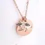 18k gold Stainless Steel Little Bee Pendant Necklace Rose Gold High-crafts Fashion Jewelry for Women Girls Gifts 18k gold Stainless Steel Little Bee Pendant Necklace Rose Gold High-crafts Fashion Jewelry for Women Girls Gifts