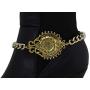 TFJ Women Jewelry Boot Bracelet Bling Flower Victorian Style Pendant Metal Chain Shoe Charm