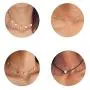KWHY 4PCS Gold Layered Necklace for Women Girls Long Choker Chain Y Necklace Bar Feather Pendent Necklace Sets KWHY 4PCS Gold Layered Necklace for Women Girls Long Choker Chain Y Necklace Bar Feather Pendent Necklace Sets