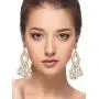 2 Pairs Rattan Tassel Earrings Bohemian Statement Woven Dangle Fringe Earrings Ethnic Tassel Drop Earrings Vintage Jewelry for Women Girls (White and Pink) 2 Pairs Rattan Tassel Earrings Bohemian Statement Woven Dangle Fringe Earrings Ethnic Tassel Drop Earrings Vintage Jewelry for Women Girls (White and Pink)