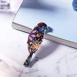 Animals Acrylic Bird Brooch Pin Colorful Unisex Dress Individuality Decorations Brooch Jewelry