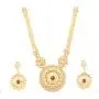 Touchstone Indian Bollywood Handcrafted Traditional Royal Mughal Kundan Polki Meenakari Enamel Colorful Wedding Designer Jewelry Long Necklace Set in Gold and Silver Tone for Women.
