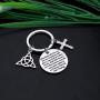 CYTING May Those Who Love Us Love Us Irish Blessing Keychain with Celtic Trinity Knot Good Luck Jewelry Long Distance Relationship Going Away Gifts for Family Friends
