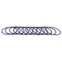 Efulgenz Fashion Jewelry Indian Bollywood Gold Plated Beaded Multicolor Silk Thread Wedding Bridal Bracelet Bangle Set