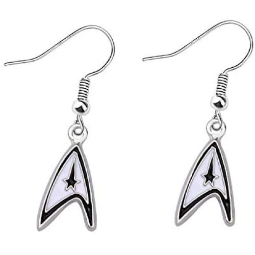 WSNANG Movie Earrings Movie Jewelry Gift for Trekkie Movie Inspired Jewelry Gift for Movie Fans