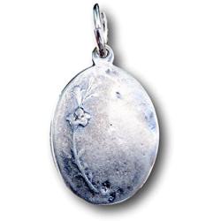 Sterling Silver St Apollonia Medal - Patron of Dentists - Antique Reproduction