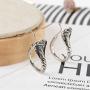 coadipress Vintage Cobra Dangle Earrings Personalized Animal Snake Hook Earrings for Women Girls Punk Gothic Ear Jewelry