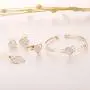 4 Pcs/Set Heart Pendant Necklace Crystal Stud Earrings Shiny Heart Bracelet Love Heart Rings Set Cubic Zirconia Love Heart Couple Jewelry Gift Set Classic Heart Jewelry Set for Women Girls