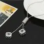 Amvie Long Necklace for Women Girls Sweater Chain Statement Necklace Choker Adjustable Elegant Jewelry Accessories Dressy Collocation Winter Evening Party Wedding (Style-A) Amvie Long Necklace for Women Girls Sweater Chain Statement Necklace Choker Adjustable Elegant Jewelry Accessories Dressy Collocation Winter Evening Party Wedding (Style-A)
