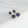 SP Sophia Collection Elegant Womens Round Austrian Crystal Rhinestone Drop Necklace and Stud Post Dangle Earrings Jewelry Set SP Sophia Collection Elegant Womens Round Austrian Crystal Rhinestone Drop Necklace and Stud Post Dangle Earrings Jewelry Set