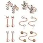 Goerhsjie 16G Ear Cartilage Earrings Hoop Helix Piercing Jewelry Tragus Earrings Cartilage Stud for Men Women Cubic Zirconia Inlaid 6 Pairs Goerhsjie 16G Ear Cartilage Earrings Hoop Helix Piercing Jewelry Tragus Earrings Cartilage Stud for Men Women Cubic Zirconia Inlaid 6 Pairs