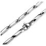Colourful clouds Stainless Steel Chain Necklace 3mm Seeds Neck Chains for Men Women Jewelry