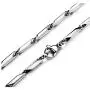 Colourful clouds Stainless Steel Chain Necklace 3mm Seeds Neck Chains for Men Women Jewelry