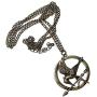 Treena Bean ''Mockingjay'' Antique Brass Colored Pendant Necklace Inspired by The Hunger Games with 30'' Chain Necklace Fashion Necklace