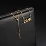 Birth Year Number Pendant Necklace Stainless Steel Birthday Gift 18K Gold Plated Old English Initial Necklace Personalized Friendship Jewelry for Women Girl 1980-2020