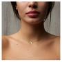 TseanYi Boho Moon Star Choker Necklace Tiny Gold Star Pendant Necklace Chain Jewelry Fashion Short Chain Necklaces Jewelry for Women and Girls (Gold)