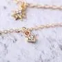 Jovono Boho Layered Star Necklace Gold Crystal Pendant Necklaces for Women and Girls Jovono Boho Layered Star Necklace Gold Crystal Pendant Necklaces for Women and Girls