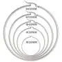 5 Pairs Stainless Steel Round Hoop Earring Hypoallergenic Ears for Women 20mm-60mm 5 Pairs Stainless Steel Round Hoop Earring Hypoallergenic Ears for Women 20mm-60mm