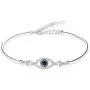 SUES SECRET Evil Eye Bracelet Crystal Jewelry with a Tiny Cross Extender for Women Girls for mom Easter Gifts 2021 for her