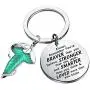 SEIRAA Elven Green Leaf Movie Inspired Jewelry Gift for Fans Always Remember You’re Braver Than You Believed Key Chain SEIRAA Elven Green Leaf Movie Inspired Jewelry Gift for Fans Always Remember You’re Braver Than You Believed Key Chain