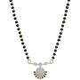 Efulgenz Indian Bollywood Ethnic Traditional Gold Plated CZ Mangalsutra Pendant Necklace Set Jewelry for Women
