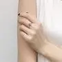 ALLHOUR Solid 925 Sterling Silver Rings for Women, Adjustable Vintage Silver Toe Rings, Unisex Resizable Lucky Infinity Open Finger Rings, Silver Thumb Rings for Men Women Girls