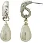 SEA-Smadar Eliasaf Pearl Drops Earrings With 925 Silver Plating and Genuine Majorica Pearl