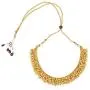Bodha Traditional Indian Temple Gold Jewelry Necklace Set 22K with Earrings for Women & Girls (SJ_2683) Bodha Traditional Indian Temple Gold Jewelry Necklace Set 22K with Earrings for Women & Girls (SJ_2683)