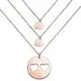 SEIRAA Mother Daughters Necklace Set Mom Daughter Heart Jewelry Gift for Mom SEIRAA Mother Daughters Necklace Set Mom Daughter Heart Jewelry Gift for Mom