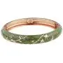 UJOY Womens Bangle Bracelet Golded Alloy Hinged Flower Enameled Cloisonne Jewelry with Gift Box 55B01 UJOY Womens Bangle Bracelet Golded Alloy Hinged Flower Enameled Cloisonne Jewelry with Gift Box 55B01